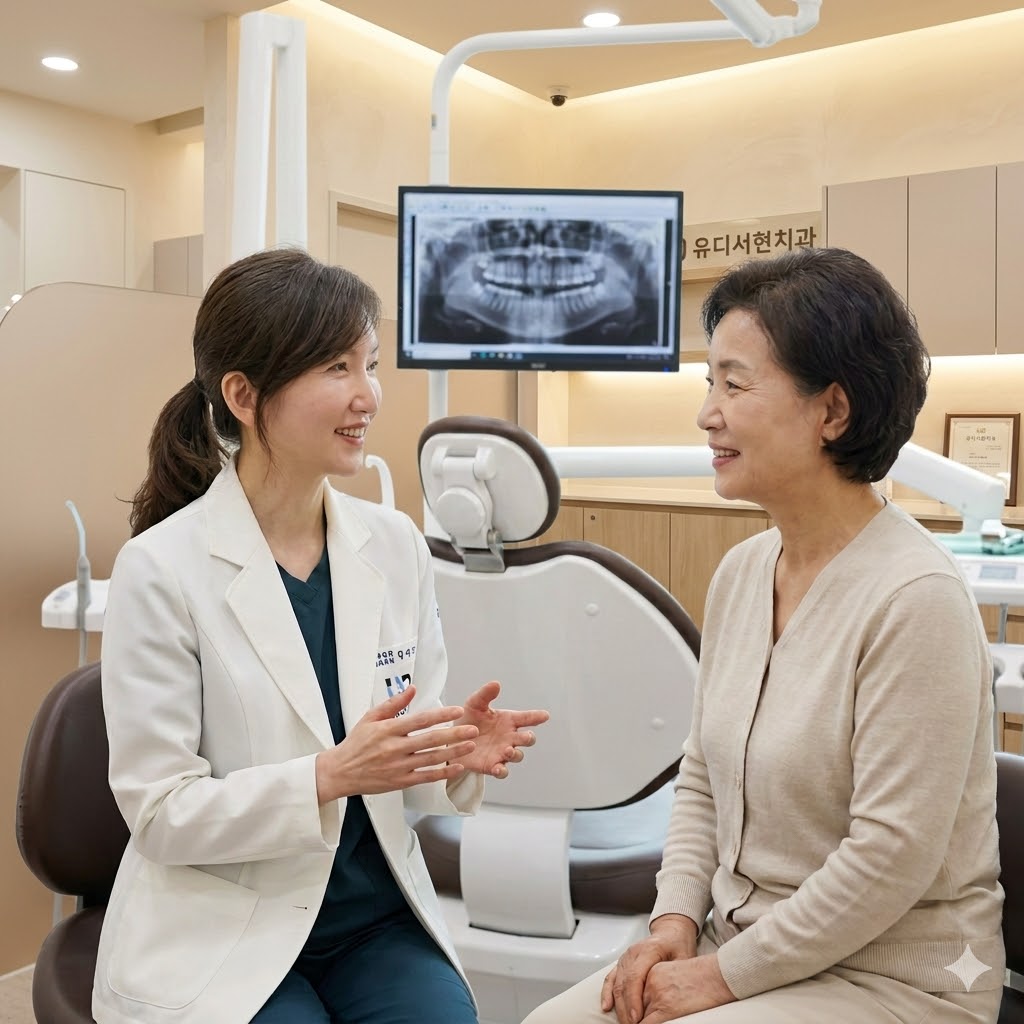 분당 서현역 유디서현치과 황혜진 대표원장 환자 상담